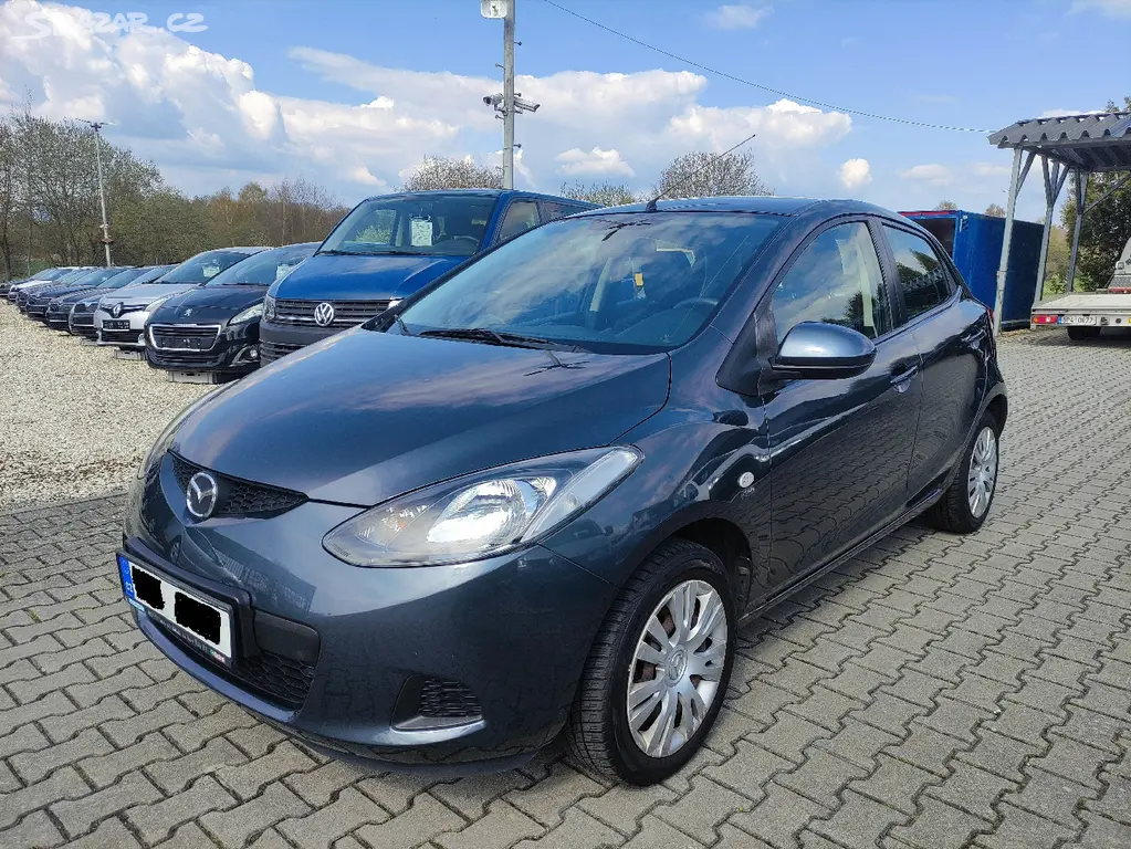 MAZDA 2 1.4i DOHC 16V VVT,KLIMA,1.MAJ., NOVÉ v ČR